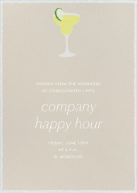 Margarita Tall - Happy Hour Invitation by Paperless Post