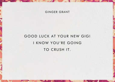 Oil Drop (Stationery) by Jonathan Adler