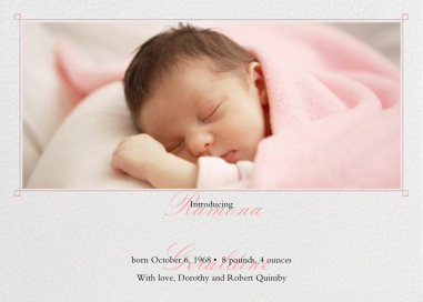 Square Corner Frame by Paperless Post