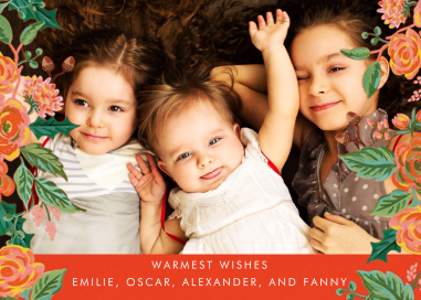 Jardin Noel Frame (Landscape Photo) - Christmas Card by Rifle Paper Co.