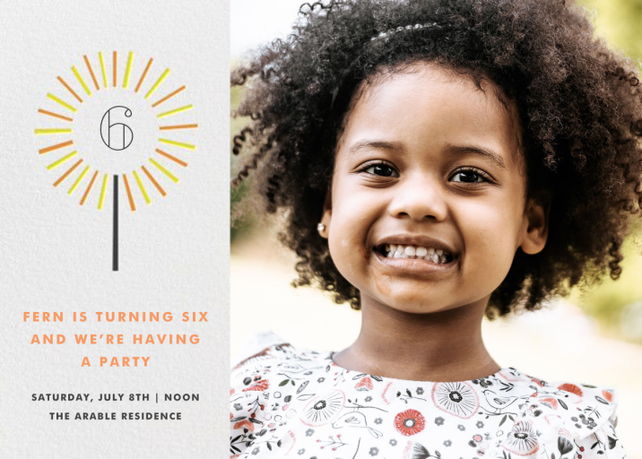 Year of the Sparkler (Photo) by Paperless Post