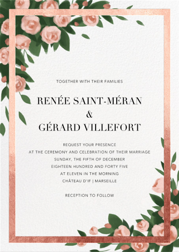 Teablossom (Invitation) - Wedding Invitation by paperless_post