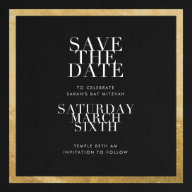 Editorial II (Save the Date) by Paperless Post