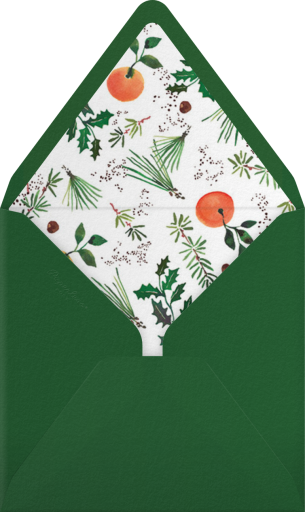 Holiday Market (Square) - Happy Menocal Envelope