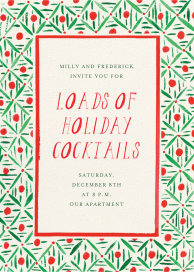 Red and Green Pattern by Mr. Boddington's Studio