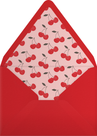 Cherry on Top - Paperless Post Envelope