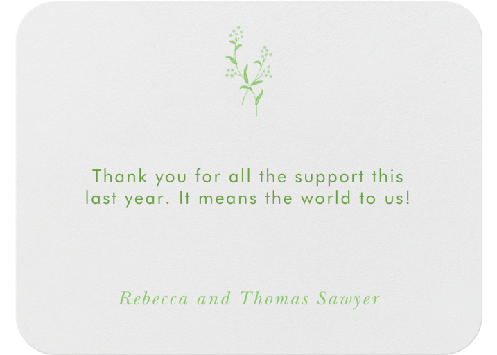 Andros (Thank You) by Crane & Co.