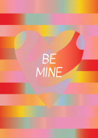 Be Mine Gradient by Hartland Cards