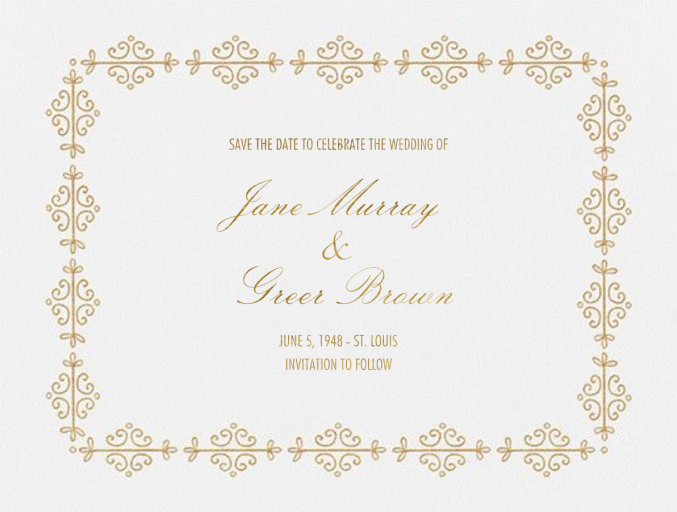 Kerala I Save the Date - Invitation by Paperless Post