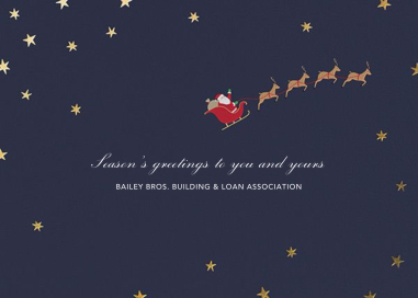 Nightly (Christmas) - Christmas Card by Paperless Post