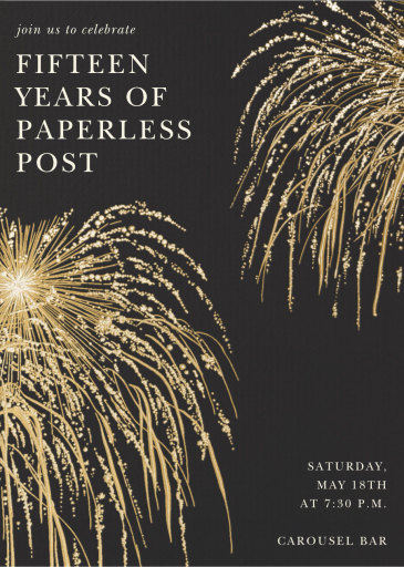 Golden Sparks by Oscar de la Renta