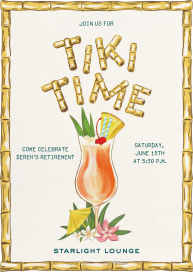 Bamboo Border - Business Invitation by Paperless Post