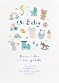 boy baby shower invitations