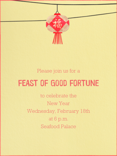 Chinese Lanterns - Invitation by Paperless Post - Back