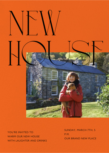 Open Concept (Photo) - Housewarming Invitation by Paperless Post