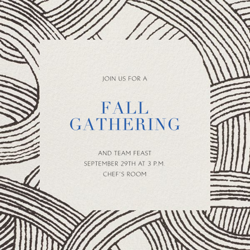 Laidback Living - Networking Event Invitation by Schumacher