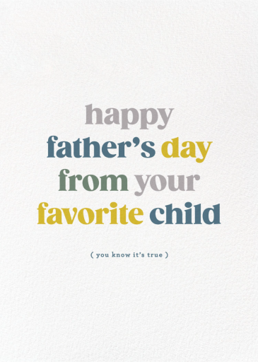 Where’s the Lie - Father's Day Card by 2021 Co.