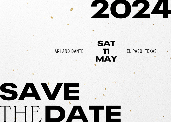 Flecked - Save the Date by Paperless Post