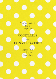 Evergreen Dots - Party Invitation by kate spade new york