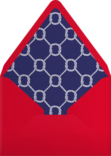Anchors Aweigh - Jonathan Adler Envelope
