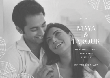 Ghera II (Photo Save the Date) by Paperless Post