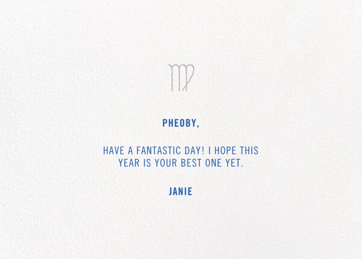 Your Season - Birthday Card by Paperless Post - Back