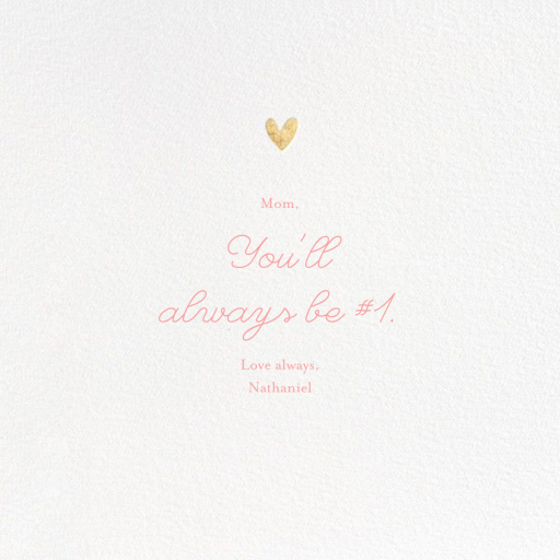 Little Heart Halo (Greeting) by Little Cube - Back