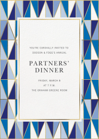 Laguna - Business Dinner Invitation by Jonathan Adler