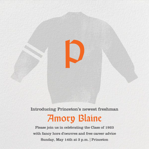 School Sweater - Sports Invitation by Paperless Post