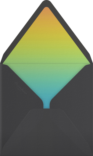 After the Rain (Save the Date) - Paperless Post Envelope