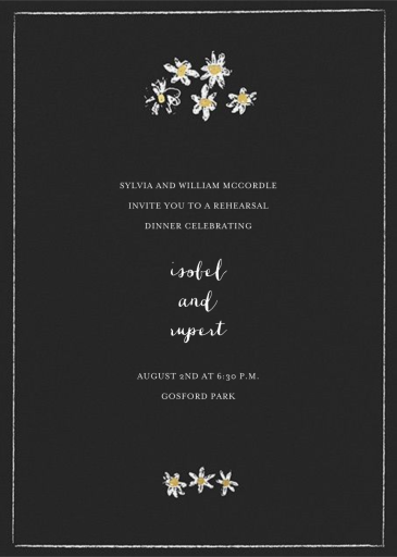 Better Daisies - Wedding Weekend Invitation by Mr. Boddington's Studio