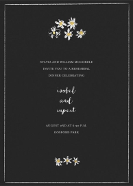 Better Daisies - Rehearsal Dinner Invitation by Mr. Boddington's Studio