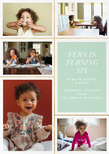 Quint - Birthday Invitation by Paperless Post