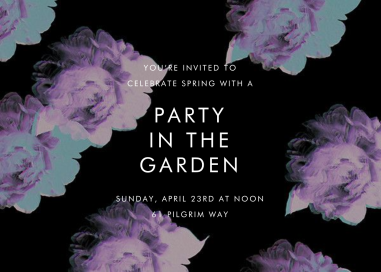 Garden Glitch by Paperless Post