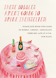 Rosey Tablescape by Mr. Boddington's Studio