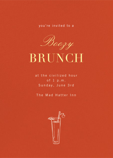 Blood Orange by Paperless Post