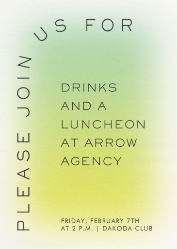 Warm Haze - Cocktail Party Invitation by Paperless Post