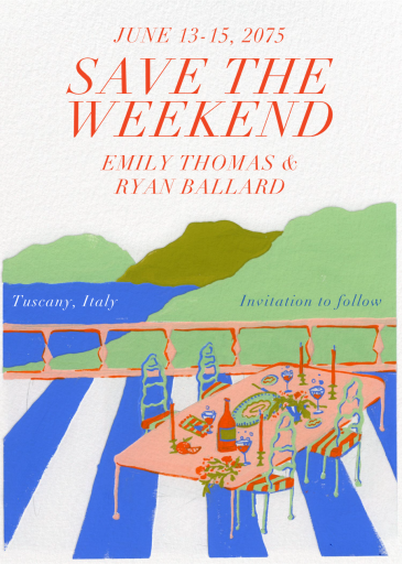 Italian Views - Invitation by Iris + Marie