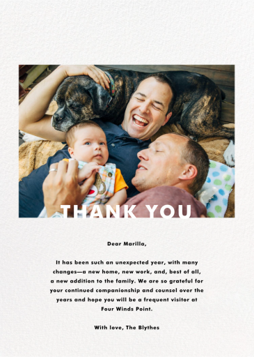 Tall Horizontal (Photo) - Stationery by Paperless Post