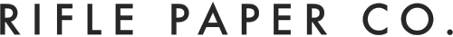 Logo for Rifle Paper co.