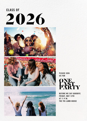 Graduation Reel - Celebration Invitation by Paperless Post