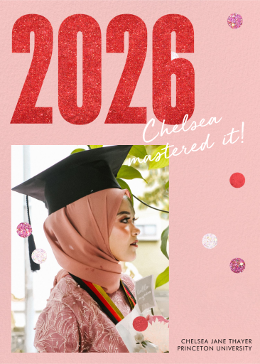 Never Gets Old - Graduation Announcement by Paperless Post
