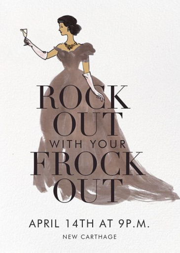 Frocks Out by Derek Blasberg