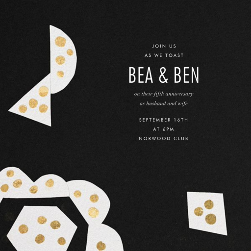 Ardent - Celebration Invitation by Kelly Wearstler