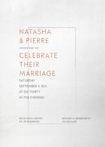 Threshold - Invitation by Paperless Post