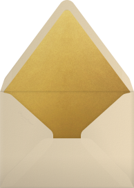 Autumn Leaves & Pumpkin Invitation Envelope