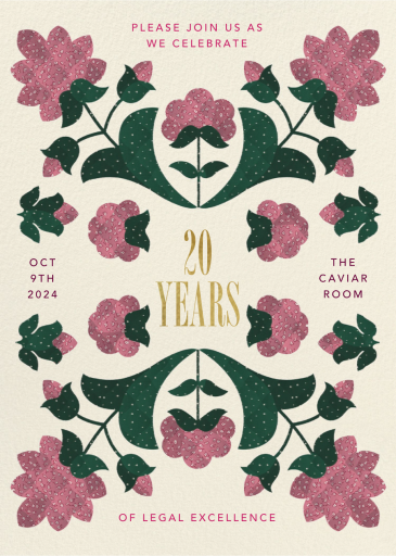 Pieced Together - Business Event Invitation by Cabana