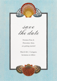 Scallop Medallion (Save the Date) by John Derian