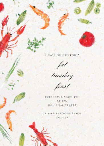 Creole Gumbo - Invitation by Paperless Post