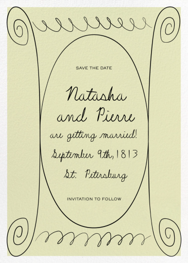 Storybook Scroll - Save the Date by Paperless Post